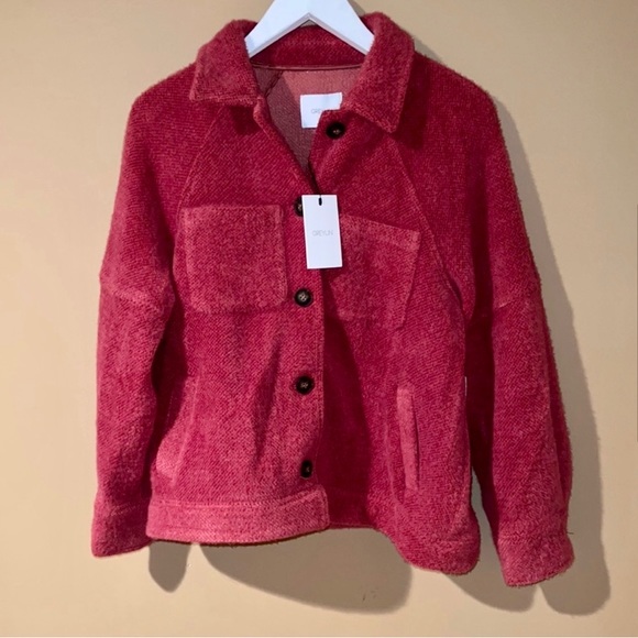 Greylin Cozy Shirt Jacket Size Small - Picture 7 of 7